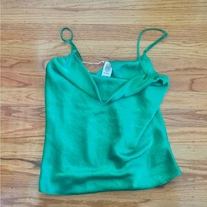 Aritzia silk tank top